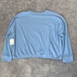 a.n.a . Cropped Lightweight Crew Neck Sweatshirt, XXL Photo 1