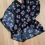 Urban Outfitters Pins and Needles Cutout Floral Romper Photo 6