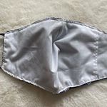 NWOT Blue Rainbow Iridescent Holographic Sequin Face Mask Photo 3