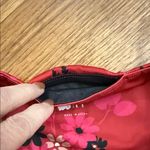 Kate Spade New York Floral Leggings Red Black Pink Print Size S Photo 2