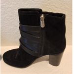 Adrienne Vittadini Black Ankle Boots Size 8 Photo 4