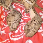 Bamboo  snakeskin sandals Photo 7
