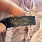 Rachel Roy Camisole Babydoll Lingerie Lace Trim Sheer Open Bust Purple Size M Size M Photo 10