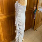 Nwt, Lavishly Paris Women’s Beautiful Baby Blue Ruffle Trim Cami Dress Size M Photo 6