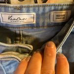KanCan Signature High Rise Print Inset Blue Flared Women's Jeans Size 29 Photo 5