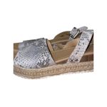 Soda  Womens Espadrille Platform Sandals Snake Print Buckle Ankle Strap 8.5 Photo 5