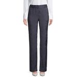 Equipment Femme Lita Navy Blue Eclipse Floral Jacquard Viscose Trouser Pants Photo 2