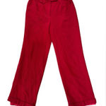 Ralph Lauren Vintage Lauren  red fully lined worsted wool dress pants size 10 Photo 0