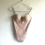 + BODY By Haart + Lieu Beige Powersuit Bodysuit Shapewear Size 34B Medium NWT Tan Photo 4