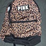 PINK - Victoria's Secret Rare Victoria Secret Pink Leopard Backpack Photo 0