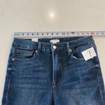 Good American NWT Good Classic Straight Leg Jeans in Indigo207 Photo 9
