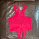 Bombshell sportswear  red mesh tie tank top!!! Photo 2