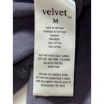 Anthropologie NEW Velvet Purple Cotton Long Sleeve Cardigan Sweater Jacket Sz M Photo 5