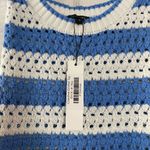 Vestique  Blue and White Crochet Top  Photo 4