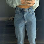 SheIn  High-Waisted Jeans Straight Leg Photo 0