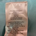 Maeve Women's Floral Ruffle Crop Top Size 1X Smocked Back Blue Green Summer Photo 12