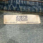 ZARA ⭐️ ripped distressed jean jacket in size xs Photo 5