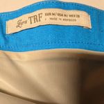 Zara TRF Strapless Mini Dress Womens Medium Coastal Striped Sailor Party Wedding Blue Photo 2