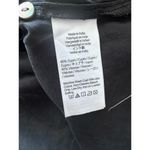 Madewell NWT  Satin Long Sleeve True Black Shift Mini Dress Women’s Size XS Photo 9