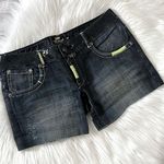 Akademiks Women’s Sequins Waist Jeans Shorts Photo 0