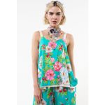 Aratta La Villa Rose Reversible Cami Blue Size XL Photo 2