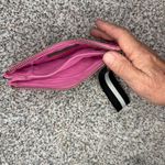 Anthropologie Women's Hot Pink Shimmery Clutch with Wrist Strap Photo 1