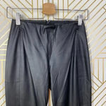 Theory  Faux Leather Irving‎ Legging in Black Size US XS Photo 3