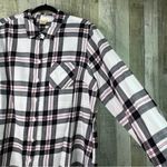 Faded Glory  2X (18W-20W) Flannel Plaid Long Sleeve Button Front Shirt w/Pockets Photo 3