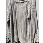 Vintage Cotton Forever Women's Sz Large Khaki Light Brown Long Sleeve Sweater Tan Photo 10