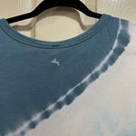 JoyLab oversize short sleeve shirt green and white tie dye size medium Photo 5