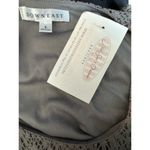 Downeast NWT Peaceful Embroidered Scalloped Dress frosty grey size large Photo 10