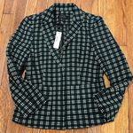 J.Crew NWT  shrunken textured green navy snap blazer St Pattys day spring 2 Photo 0