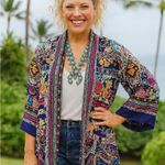 Johnny Was heavily embroidered Hannah Kimono NWT Photo 3