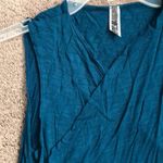 BKE  Buckle Flyaway Vest Cardigan Dark Teal Medium Photo 1