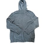 All Saints - Oversized Knit Sweater with Hood in Gray Photo 2