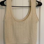 Lulus NWOT |  women’s knitted‎ sweater tank — large Photo 0