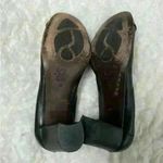 AGL Black Leather Bow Cap Toe Block Heel Pumps Shoes. Size undefined Photo 5