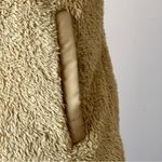 Patagonia | Tan Faux Fur Full Zip Vest Sz M Photo 3