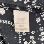 Free People | Black and White Floral Mini Dress sz 6 Photo 4