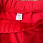 Old Navy  red & white with light pink striped capris, size small Photo 3