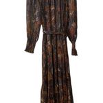 Ulla Johnson  Constantine Maxi Dress Amber Birds of Paradise Sz 6 Photo 0