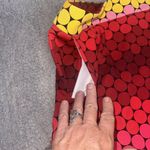 Premise  Short Skirt Size 8 Women's Geometric Circles 70s style Photo 5