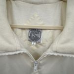 Current Seen 3X Ivory Zip Front Jacket Fleece Lined Vintage 90s Windbreaker Photo 2