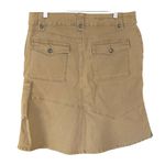 Jag jeans Y2K Khaki Cargo Mini Skirt Patchwork Preppy 2000s Academia Size 12 Photo 1