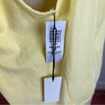 Aritzia  Babaton Padded Pale Yellow Shirt Photo 4