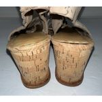 DV Dolce‎ Vita tan lace up wedge sandals size 7.5 Photo 6