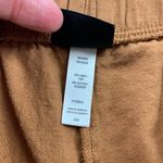 Felina Bronze Clay Linen Blend Wide Leg Cropped Pant M Photo 3