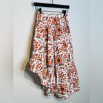 Joie  Clarke Baja Batik Porcelain Print Tiered Midi Cotton Skirt Size XS Photo 7
