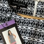 Mario Serrani NWT Women's Dress Sz 4 Black and White Career Knee Length Business Photo 1
