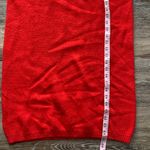 Vintage 80s John Richard Red Knit Long Sleeved Midi Dress M Size M Photo 4